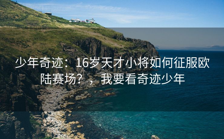 少年奇迹：16岁天才小将如何征服欧陆赛场？，我要看奇迹少年  第2张